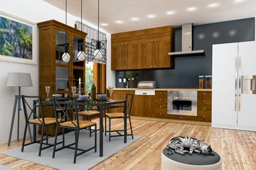  Projekt domu Agat II z wiatą bliźniak [A-BL2] (WRF1964) - projekt domu parterowego z poddaszem - Zdjęcie 4