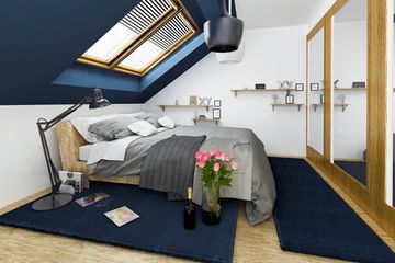  Projekt domu Agat II bez garażu szeregówka [A-SZ] (WRF1981) - projekt domu parterowego z poddaszem - Zdjęcie 7