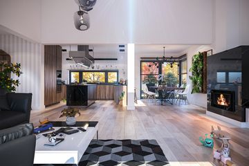  Projekt domu Nero (WOE1141) - projekt domu parterowego - Zdjęcie 12