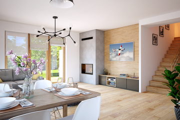  Projekt domu Tamarillo 6 (WOF1111) - projekt domu parterowego z poddaszem - Zdjęcie 5