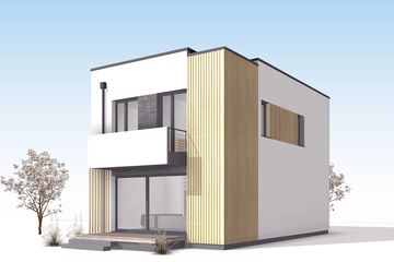  Projekt domu Jarzębina W (BSA2228) - projekt domu z pełnym piętrem - Zdjęcie 4