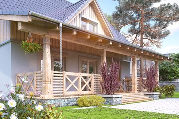  Projekt domu Truskawkowy (BSA2041) - projekt domu parterowego z poddaszem - Zdjęcie 3