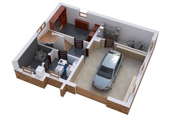  Projekt domu BW-18 podpiwniczony (JGC1037) - projekt domu parterowego z poddaszem - Zdjęcie 6