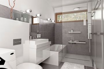  Projekt domu Pogodna II z garażem 2-st. [A] (WRF1991) - projekt domu parterowego - Zdjęcie 7