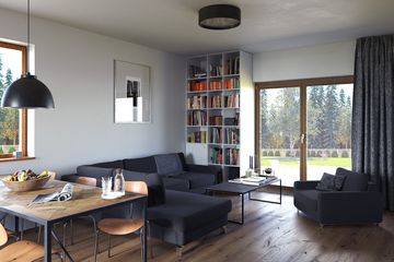  Projekt domu Julek PS z garażem 1-st. [A] (WRF1609) - projekt domu parterowego - Zdjęcie 5