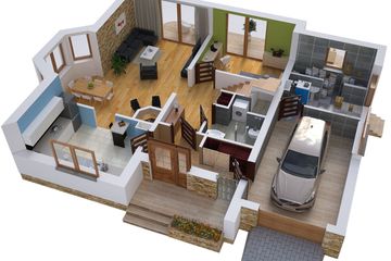  Projekt domu BW-10 wariant 5 (JGC1217) - projekt domu parterowego z poddaszem - Zdjęcie 4