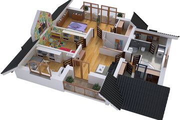  Projekt domu BW-10 wariant 5 (JGC1217) - projekt domu parterowego z poddaszem - Zdjęcie 5