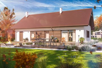  Projekt domu Tracja 7 (WOE1144) - projekt domu parterowego - Zdjęcie 3