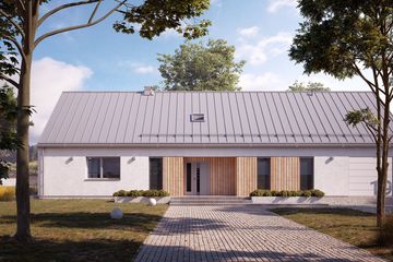  Projekt domu Jemioła 4 (BSA2233) - projekt domu parterowego - Zdjęcie 4