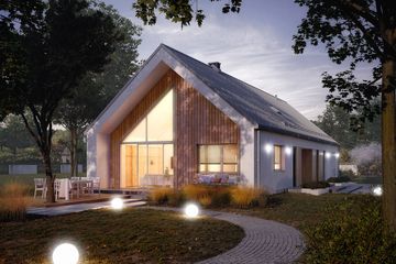  Projekt domu Jemioła 4 (BSA2233) - projekt domu parterowego - Zdjęcie 5