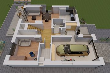  Projekt domu Kolorado (SKA1086) - projekt domu z pełnym piętrem - Zdjęcie 5