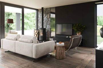  Projekt domu letniskowego HomeKoncept 65 DL (KRX1087) - projekt domu letniskowego parterowego z poddaszem - Zdjęcie 7