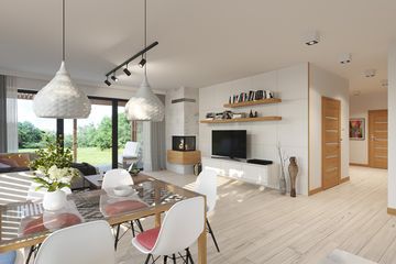  Projekt domu Atlant 3 PS (WRW1227) - projekt domu parterowego - Zdjęcie 6