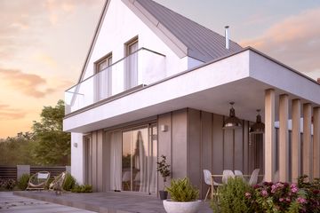  Projekt domu Limonka (BSA2234) - projekt domu parterowego z poddaszem - Zdjęcie 4