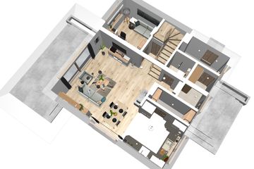  Projekt domu Jaskółka 3 bez garażu (WRL1054) - projekt domu parterowego z poddaszem - Zdjęcie 3