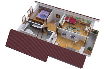  Projekt domu BW-36 (JGC1050) - projekt domu parterowego z poddaszem - Zdjęcie 4