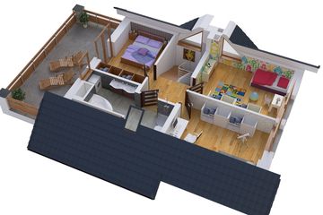  Projekt domu BW-36 wariant 6 (JGC1180) - projekt domu parterowego z poddaszem - Zdjęcie 5