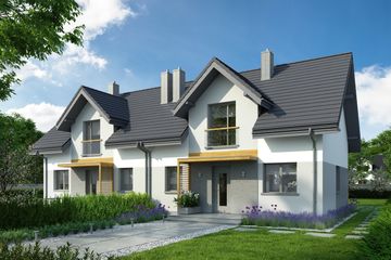  Projekt domu Eco 28 (WOZ1027) - projekt domu parterowego z poddaszem - Zdjęcie 1