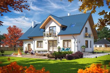  Projekt domu Izadora (WOE1057) - projekt domu parterowego z poddaszem - Zdjęcie 5