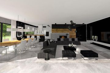  Projekt domu New House 17 (KRZ1007) - projekt domu parterowego - Zdjęcie 7