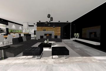  Projekt domu New House 17 (KRZ1007) - projekt domu parterowego - Zdjęcie 9