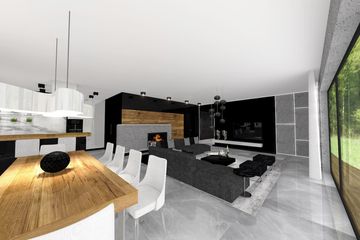  Projekt domu New House 17 (KRZ1007) - projekt domu parterowego - Zdjęcie 13