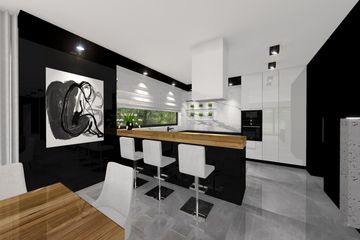  Projekt domu New House 17 (KRZ1007) - projekt domu parterowego - Zdjęcie 15