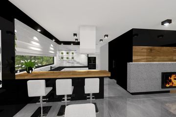  Projekt domu New House 17 (KRZ1007) - projekt domu parterowego - Zdjęcie 16