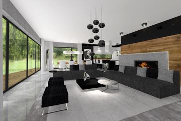  Projekt domu New House 17 (KRZ1007) - projekt domu parterowego - Zdjęcie 19