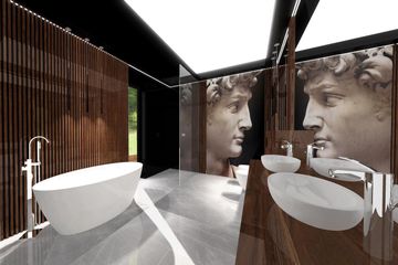  Projekt domu New House 17 (KRZ1007) - projekt domu parterowego - Zdjęcie 21