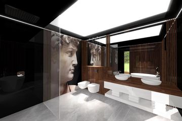  Projekt domu New House 17 (KRZ1007) - projekt domu parterowego - Zdjęcie 22