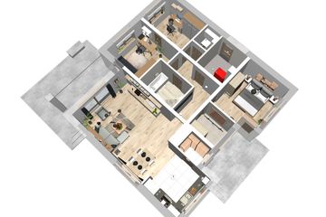  Projekt domu Tryton (WOE1077) - projekt domu parterowego - Zdjęcie 14