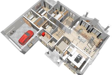  Projekt domu Willa parkowa (WAH1682) - projekt domu parterowego z poddaszem - Zdjęcie 7