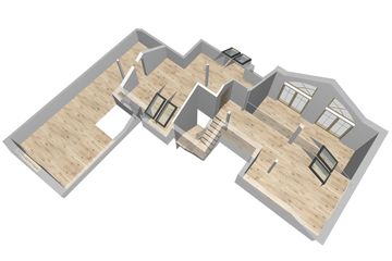  Projekt domu Willa parkowa (WAH1682) - projekt domu parterowego z poddaszem - Zdjęcie 8