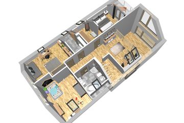  Projekt domu Dostępny 4A (WAW1083) - projekt domu parterowego z poddaszem - Zdjęcie 10