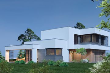  Projekt domu Domidea 102 2G (WAC1097) - projekt domu z pełnym piętrem - Zdjęcie 5