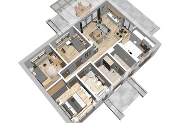  Projekt domu Terrier 2 bez garażu (WRL1040) - projekt domu parterowego - Zdjęcie 3