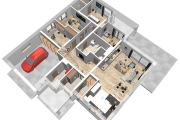  Projekt domu Doskonały 2 (WAH1723) - projekt domu parterowego - Zdjęcie 10