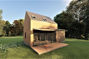  Projekt domu Mini-mini 2 (GDE1001) - projekt domu parterowego - Zdjęcie 2