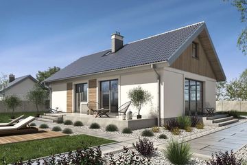  Projekt domu Corte IV LMB62c (WRB1605) - projekt domu parterowego - Zdjęcie 5