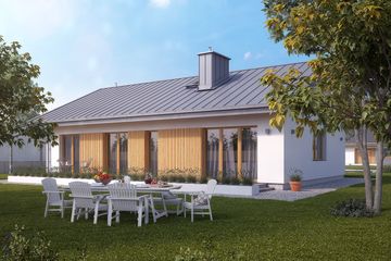 Projekt domu Fistaszek 5 (BSA2235) - projekt domu parterowego - Zdjęcie 2
