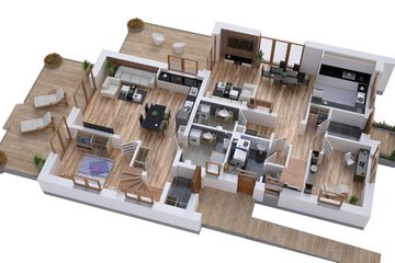  Projekt domu BS-56 wariant 1, dwulokalowy (JGC1219) - projekt domu parterowego z poddaszem - Zdjęcie 4