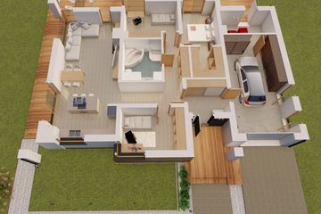  Projekt domu Saona (SKA1090) - projekt domu parterowego - Zdjęcie 3