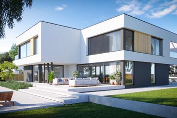  Projekt domu HomeKoncept 74 (KRX1097) - projekt domu z pełnym piętrem - Zdjęcie 4