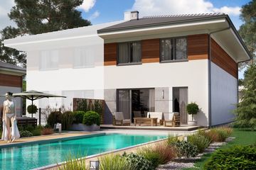  Projekt domu KA86 S (PKT1098) - projekt domu z pełnym piętrem - Zdjęcie 2