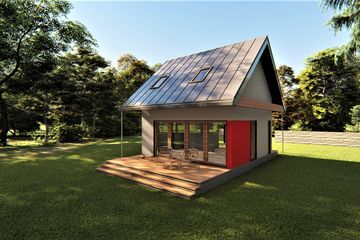  Projekt domu Mini-mini 4 (GDE1003) - projekt domu parterowego - Zdjęcie 3