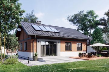  Projekt domu Kubuś (1322) (KRD2467) - projekt domu parterowego - Zdjęcie 4