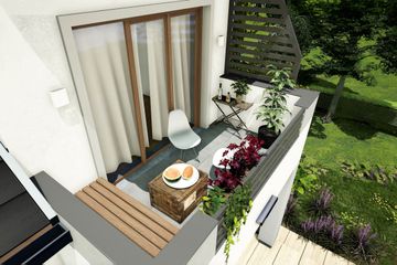  Projekt domu Paweł i gaweł 2b - szereg l+s+sl+ll (WRD2819) - projekt domu parterowego z poddaszem - Zdjęcie 3