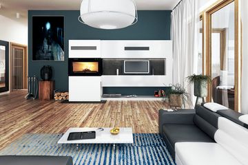  Projekt domu Nowa z garażem 1-st. [A1] (WRF1990) - projekt domu parterowego z poddaszem - Zdjęcie 4