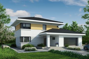  Projekt domu Eco 27 (WOZ1029) - projekt domu z pełnym piętrem - Zdjęcie 3